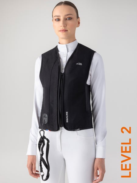 Equiline Belair L2 Airbag, paukkuliivi, tason 2 D30 selk&auml;panssari